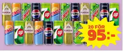 Coop Forum 7up Zingo Pepsi Max Mountain Dew Pommac erbjuda