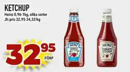 Din Mat Heinz ketchup erbjuda