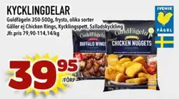 Din Mat Guldfågeln kycklingdelar erbjuda