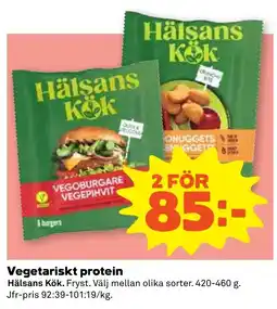 Coop Forum Hälsans Kök vegetariskt protein erbjuda