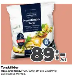 Coop Forum Royal Greenland Torskfiléer erbjuda
