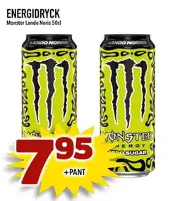 Din Mat Monster energidryck erbjuda