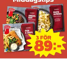 Coop Forum Findus middagstips erbjuda