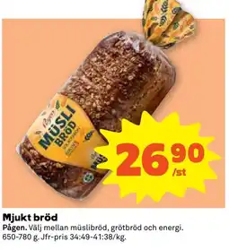 Coop Forum Pågen mjukt bröd erbjuda