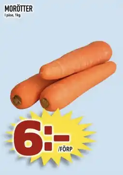 Prisma Mat Morötter erbjuda