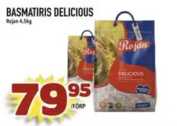 Prisma Mat Rojan basmatiris delicious erbjuda