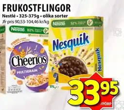 Matvärlden Tensta Nestlé frukostflingor erbjuda