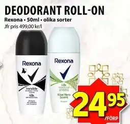 Matvärlden Tensta Rexona deodorant roll-on erbjuda