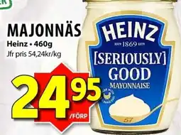 Matvärlden Tensta Heinz majonnäs erbjuda