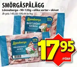 Matvärlden Tensta Lönneberga smörgåspålegg erbjuda