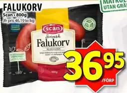 Matvärlden Tensta Scan Falukorv erbjuda