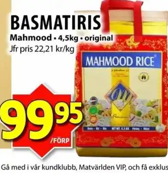 Mahmood basmatiris