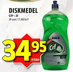 Matvärlden Tensta Cif diskmedel erbjuda