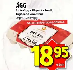 Matvärlden Tensta Stjärnägg ägg erbjuda