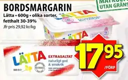 Matvärlden Tensta Lätta bordsmargarin erbjuda