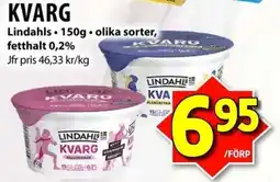 Matvärlden Tensta Lindahls kvarg erbjuda