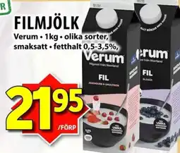 Matvärlden Tensta Verum filmjölk erbjuda