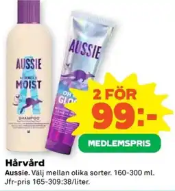 Coop Aussie hårvård erbjuda