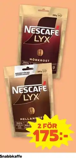 Coop Nescafe lyx erbjuda