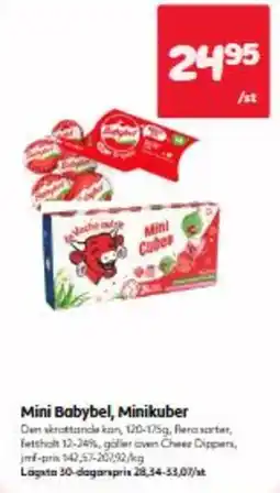 Hemköp Babybel Mini Cube erbjuda
