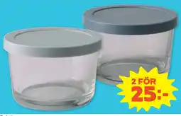 Coop Glassburkar erbjuda