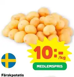 Coop Färskpotatis erbjuda