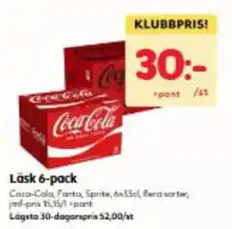 Hemköp Läsk 6-pack erbjuda
