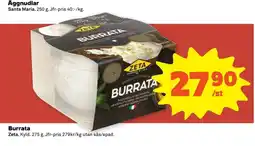Coop Zeta Burrata erbjuda