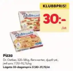 Hemköp Dr. Oetker pizza erbjuda