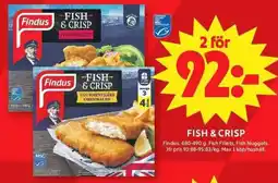ICA Maxi Findus Fish & Crisp erbjuda