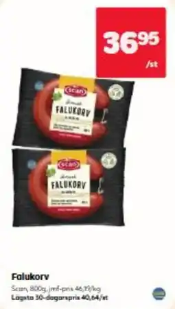 Hemköp Scan Falukorv erbjuda