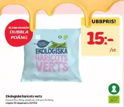 Hemköp Garant haricots verts erbjuda