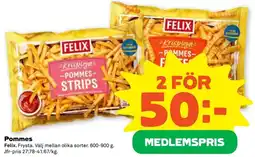 Coop Felix pommes strips erbjuda