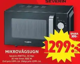 ICA Maxi Severin mikrovågsugn erbjuda