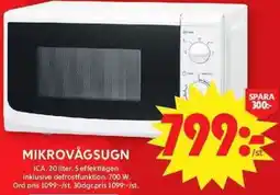 ICA Maxi Ica mikrovågsugn erbjuda