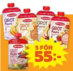 Coop Semper gröt puuro erbjuda