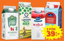 Coop Arla Laktos Fri Mellanmjölk erbjuda