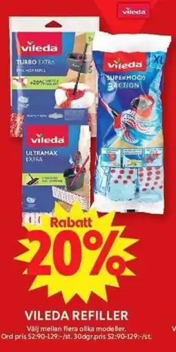 ICA Maxi Vileda refiller erbjuda