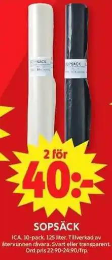 ICA Maxi Sopsäck erbjuda