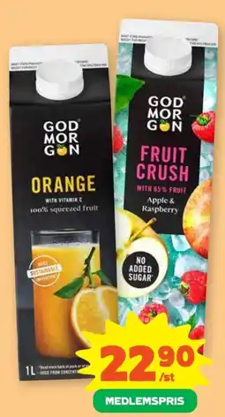 Coop God morgen fruit crush erbjuda
