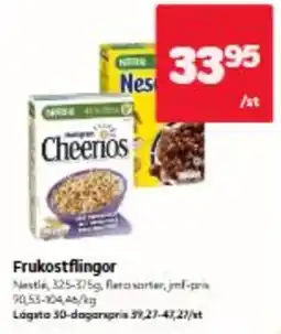 Hemköp Nestlé Cheerios erbjuda