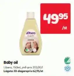 Hemköp Libero baby oil erbjuda