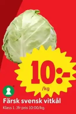 ICA Nära Vitkål erbjuda