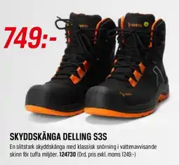 Tools Vestoskyddskänga Delling S3S erbjuda