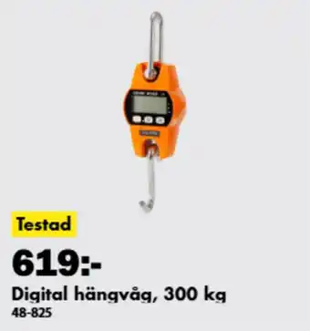 Testad digital hängvåg