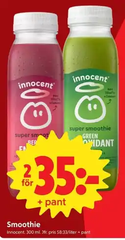 ICA Nära Innocent smoothie erbjuda