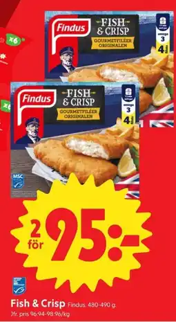 ICA Nära Findus Fish & Crisp erbjuda