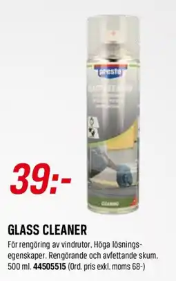 Tools Presta glass cleaner erbjuda