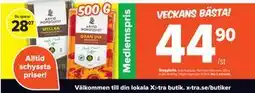 Coop Extra Bryggkaffe, Medlemspris erbjuda