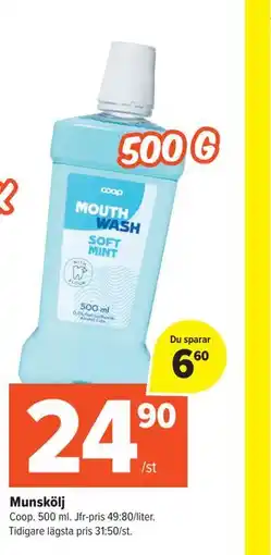 Coop Extra Munskölj erbjuda